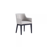 Gansevoort 2 Piece Beech Wood Faux Leather Upholstered Dining Armchair Set