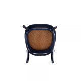 Paragon 2-Piece Ash Wood and Natural Cane Upholstered Dining Chair