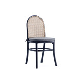 Paragon 2-Piece Ash Wood and Natural Cane Upholstered Dining Chair