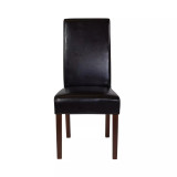 Two Mid-Century Parson's Chairs And Finished Hardwood Frame For Kitchen, Dining Room & More