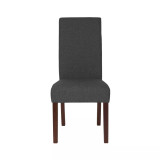 Two Mid-Century Parson's Chairs And Finished Hardwood Frame For Kitchen, Dining Room & More
