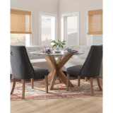 Powell Furniture Allard Upholstered Dining Chairs - Set of 2
