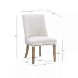 Powell Furniture Allard Upholstered Dining Chairs - Set of 2