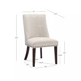 Powell Furniture Allard Upholstered Dining Chairs - Set of 2