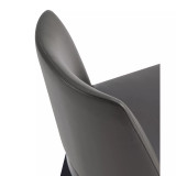 Gansevoort 2-Piece Beech Wood Faux Leather Upholstered Dining Chair Set