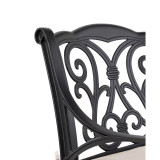 Set of 2 Dining Chairs with Cushions