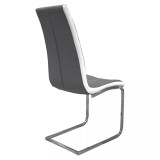 Marilyn Faux Leather Dining Side Chairs,, Set of 2
