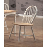 Arial Windsor Dining Side Chairs Natural (Set of 4)