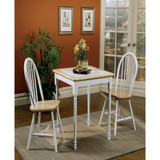 Arial Windsor Dining Side Chairs Natural (Set of 4)