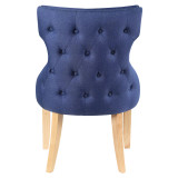 Allia Tufted Wingback Side Chair 2 Piece Set