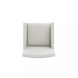 Anna 2 Piece Faux Leather Upholstered Square Dining Armchair Set
