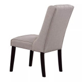 Newport Upholstered Side Chairs with Tufted Back, Set of 2