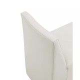 Anna 2 Piece Faux Leather Upholstered Square Dining Chair Set