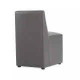 Anna 2 Piece Faux Leather Upholstered Square Dining Chair Set