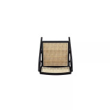 Lambinet 2-Piece Ash Wood and Natural Cane Folding Dining Chair