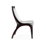 Danube 2-Piece Faux Leather Upholstered Beech Wood Dining Chair