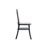 Paragon 2-Piece Ash Wood and Natural Cane Dining Chair