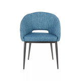 Renee Black Metal Chair