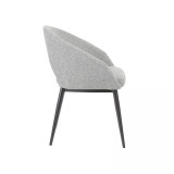 Renee Black Metal Chair