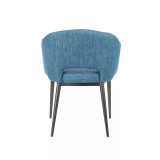 Renee Black Metal Chair