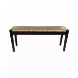 Indoor or Outdoor Seagrass Bench