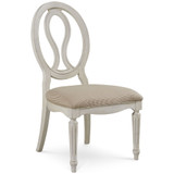 Sag Harbor Round Pierced Back Side Chair