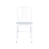 Industrial Metal Indoor Dining Chair, Set of 2