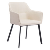 35" Steel, Polyester Adage Water Resistant Dining Chair