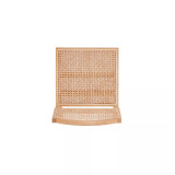 Hamlet 2-Piece Ash Wood and Natural Cane Rectangular Seat Dining Chair