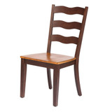 Company Transitional Ladder Back Dining Side Chairs, Set of 2