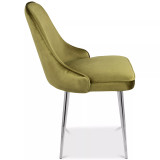 Marcel Dining Chair (Set of 2) - Chrome Finish