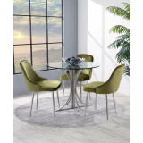 Marcel Dining Chair (Set of 2) - Chrome Finish