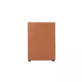 Anna 22.83" L Faux Leather Upholstered Square Dining Armchair
