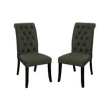 Landon Tufted Upholstered Side Chair (Set of 2)
