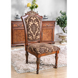 Eleanora Brown Cherry Side Chair (Set of 2)