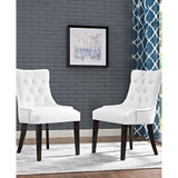 Regent Dining Side Chair Vinyl Set of 2