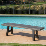 Lido Outdoor Dining Bench