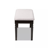 Giovanni Modern and Contemporary Fabric Upholstered Dining Bench