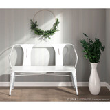 Waco Bench in Vintage Metal