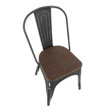 Oregon Stackable Dining Chair Set of 2
