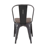 Oregon Stackable Dining Chair Set of 2