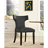 Curve Vinyl Dining Chair