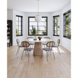 Jardin 2-Piece Upholstered Metal Dining Chair