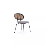 Jardin 2-Piece Upholstered Metal Dining Chair