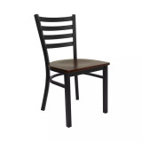 Ladder Back Metal Restaurant Dining Chair