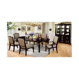 Raab Dark Walnut Armchair (Set of 2)
