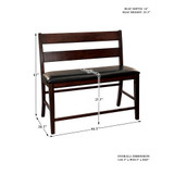 Leona Counter Height Bench