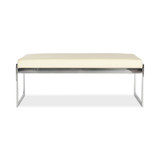 Mantz Faux Leather Bench