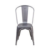 4 Pack Metal Indoor Stackable Chair