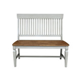 Vista Slatback Bench